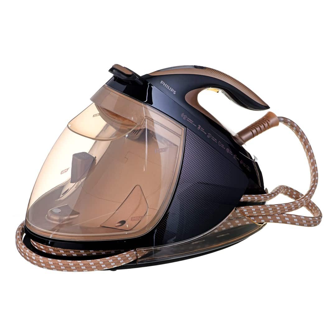 Żelazko z generatorem pary Philips  GC9682/80 (2800W; kolor czarny) — zdjęcie 1 z 8