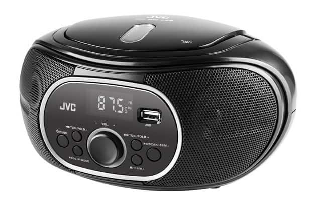 Radioodtwarzacz JVC RD-E221B Boombox black — zdjęcie 1 z 5
