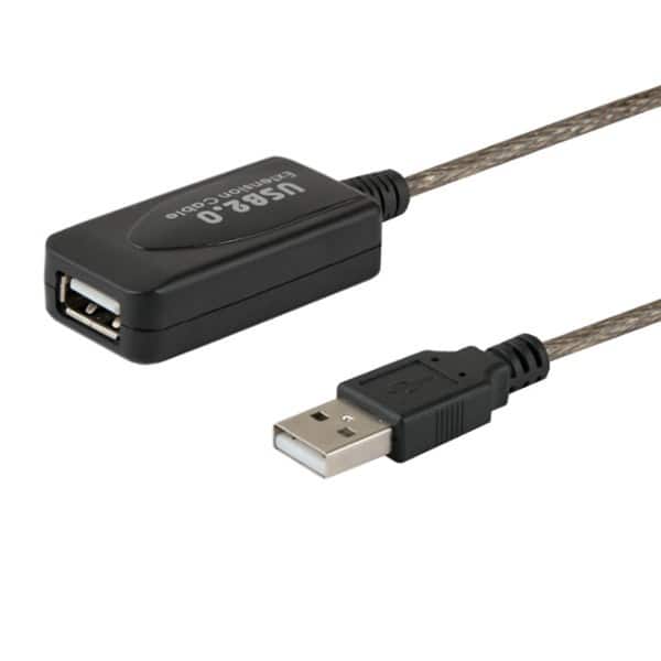 SAVIO PRZEDŁUŻKA PORTU USB AKTYWNA 10M USB AM – USB AF CL-130 — zdjęcie 1 z 4