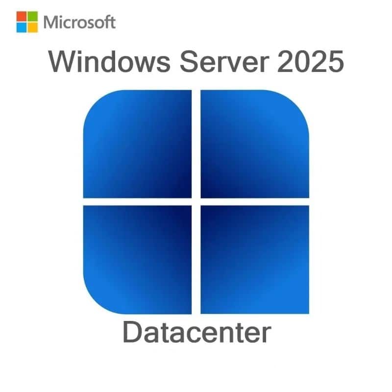 Win Svr Datacntr 2025 64Bit PL 1pk DVD 16Core OEI