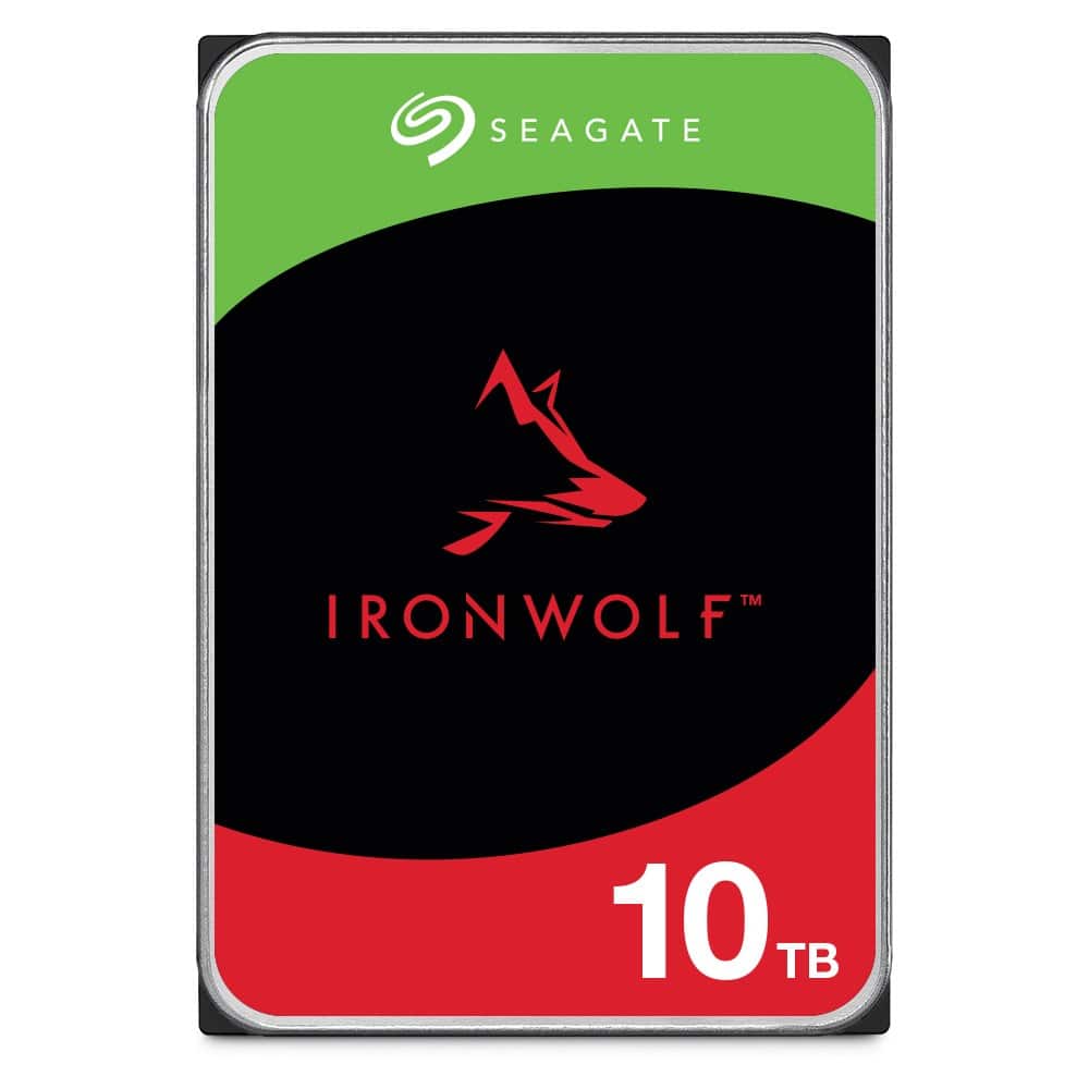 Dysk HDD Seagate IronWolf ST10000VN000 (10 TB ; 3.5"; 256 MB ;7200 obr/min) — zdjęcie 1 z 3