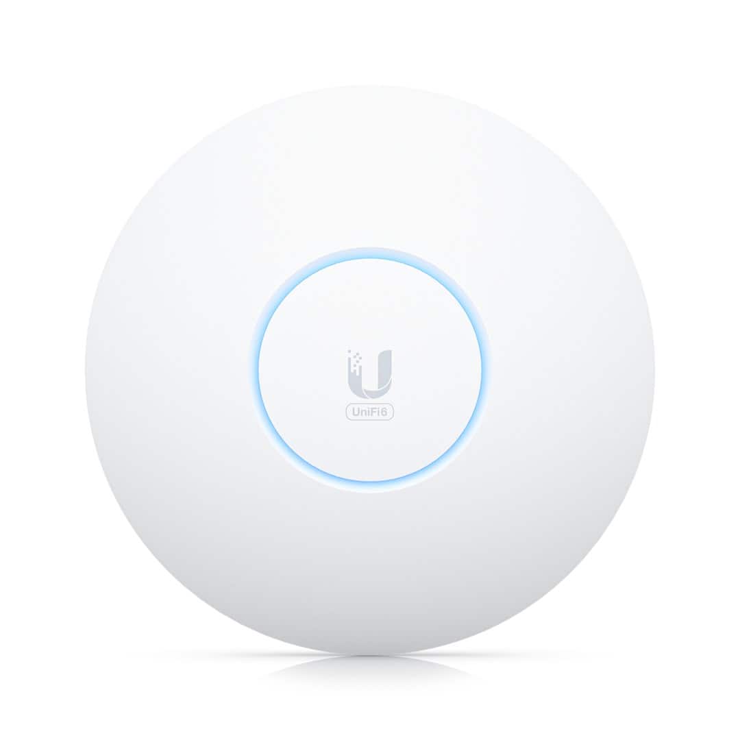 Access Point Wi-Fi 6E Ubiquiti UniFi U6 Enterprise 2.4GHz(2x2)/5GHz(4x4)/6GHz(4x4) PoE+ 1x2,5G — zdjęcie 1 z 7