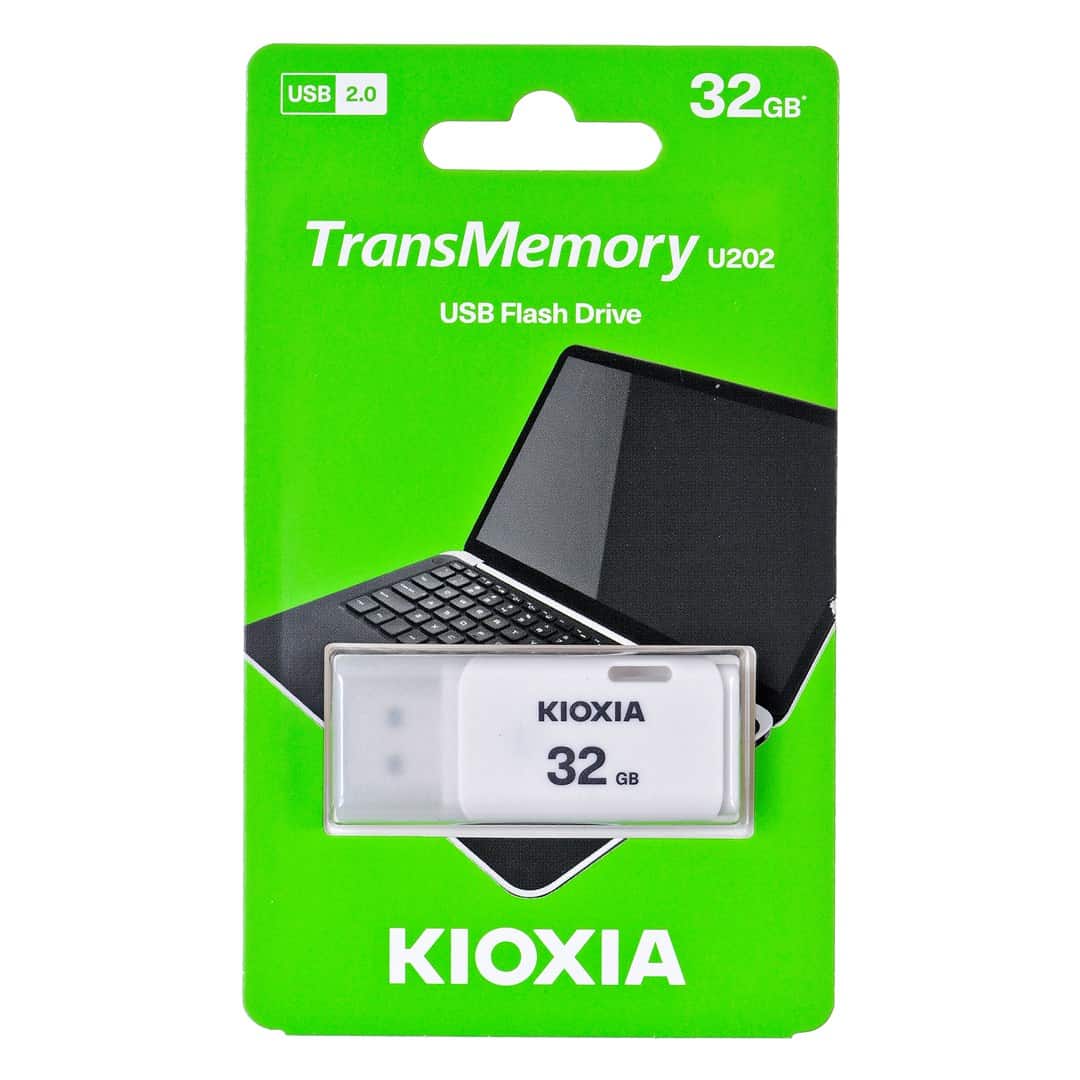 KIOXIA FlashDrive U202 Hayabusa 32GB Biały