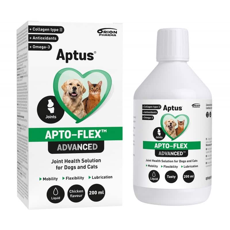 APTUS APTO-FLEX Advanced kolagen pies i kot 200ml