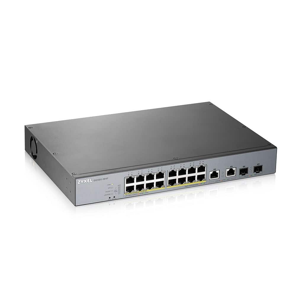 Switch Zyxel GS1350-18HP 18p PoE 250W — zdjęcie 1 z 8