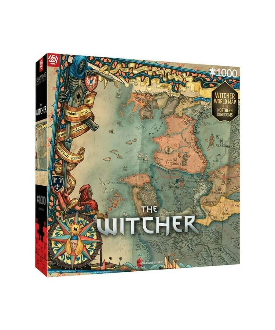 Puzzle Good Loot: The Witcher - The Northern Kingdoms, 1000 elementów — zdjęcie 1 z 2