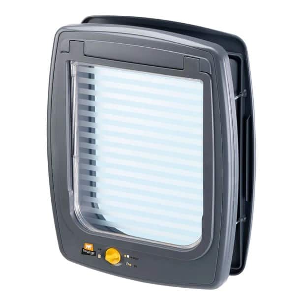 FERPLAST SWING 11 TUNNEL GREY - drzwiczki dla średnich psów szare — zdjęcie 1 z 6