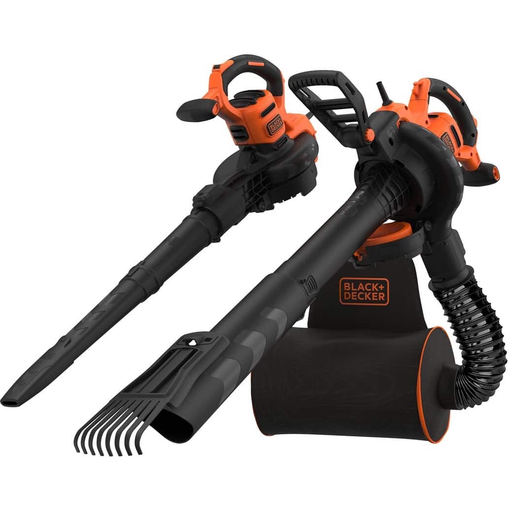 Dmuchawa do liści BLACK+DECKER BLACK+DECKER DMUCHAWA/ODKURZACZ BEBLV301-QS — zdjęcie 1 z 8