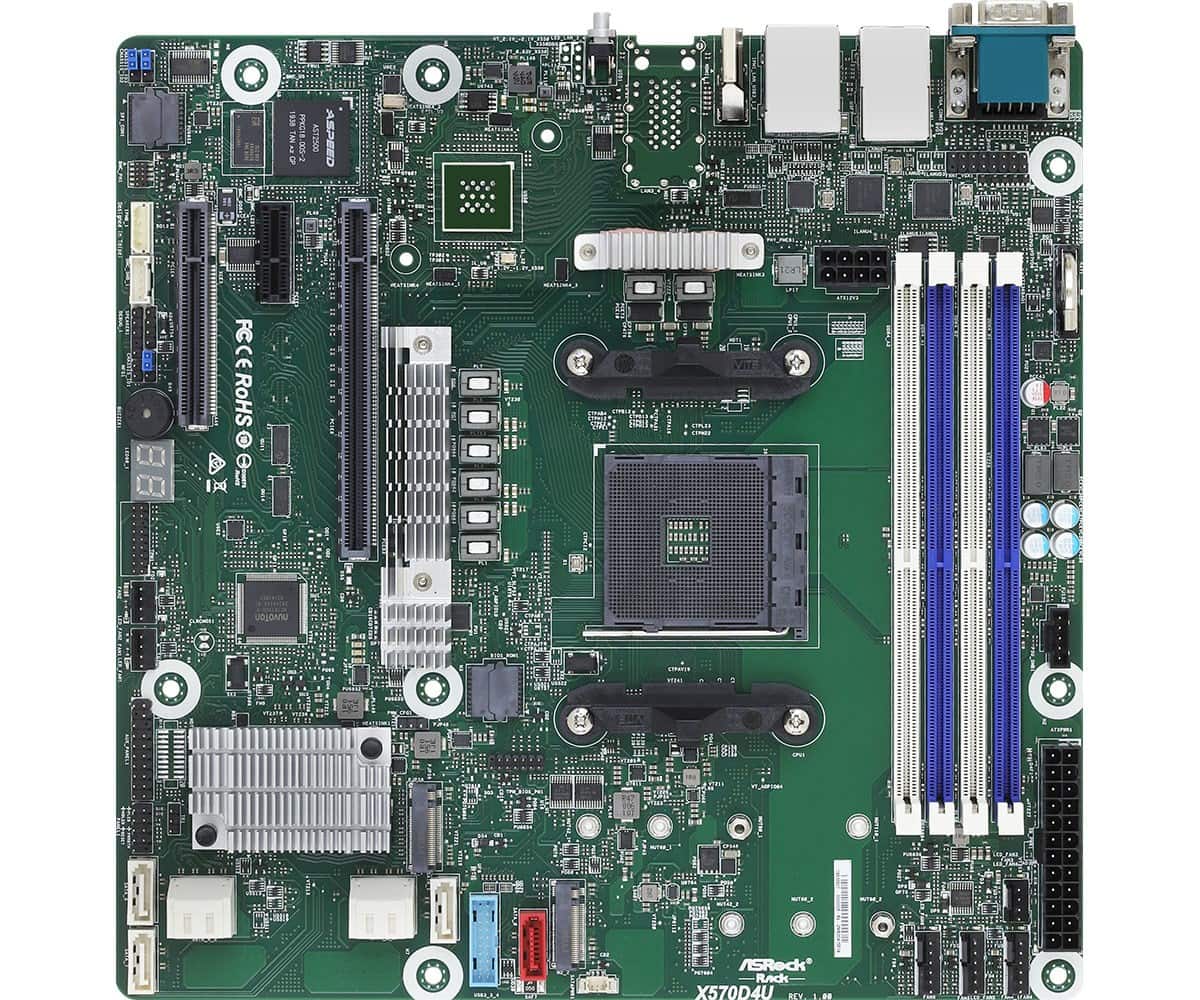 Płyta główna ASRock X570D4U Socket AM4 — zdjęcie 1 z 3