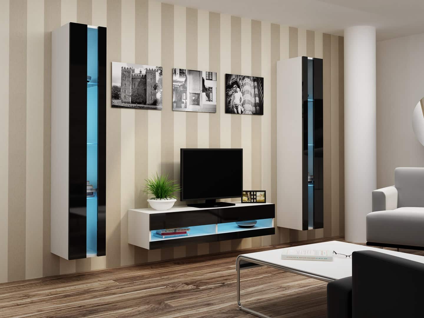 Zestaw VIGO NEW 12 biały/czarny połysk — zdjęcie 1 z 3