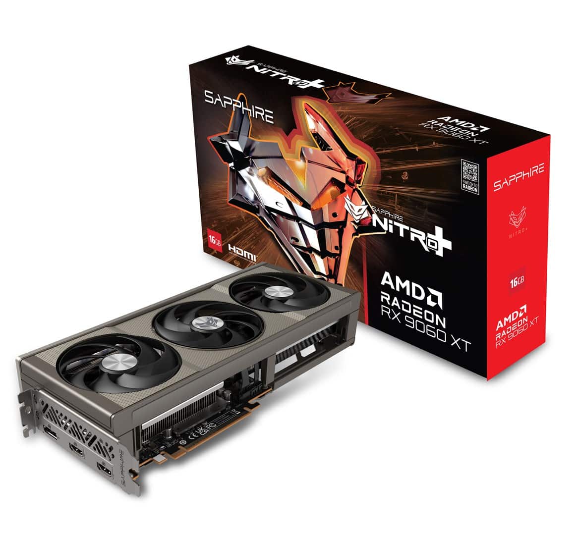 Karta graf. SAPPHIRE NITRO+ RX 9060 XT GAMING OC 16 — zdjęcie 1 z 6