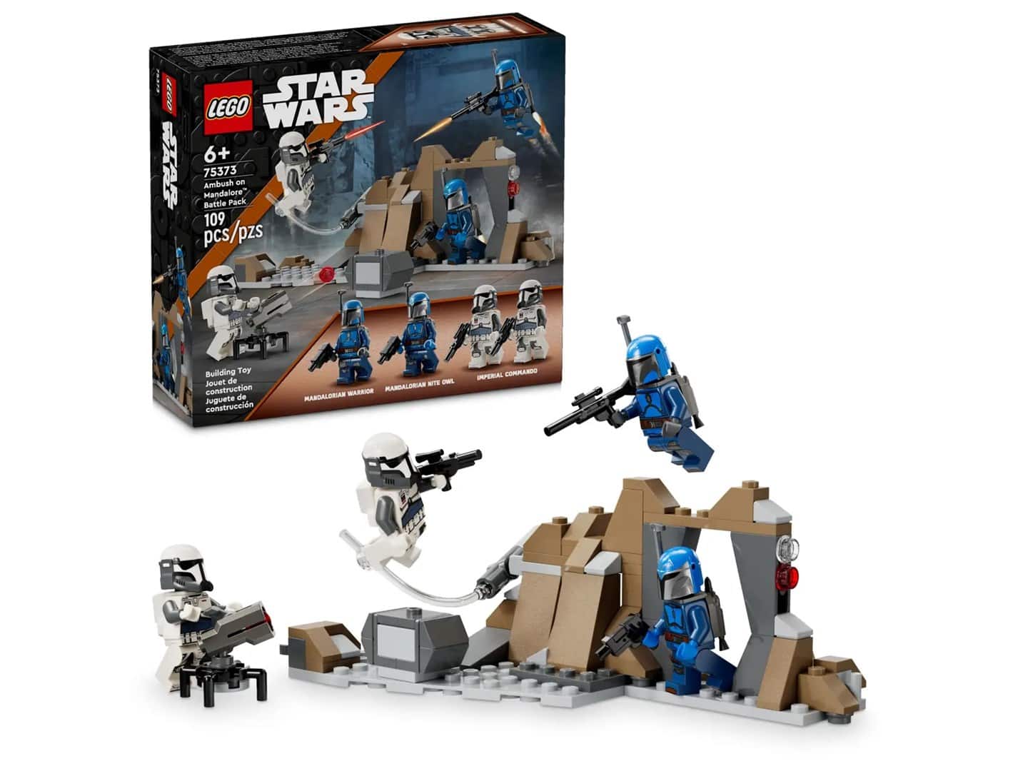 LEGO Star Wars 75373 - Zasadzka na Mandalorze — zdjęcie 1 z 8