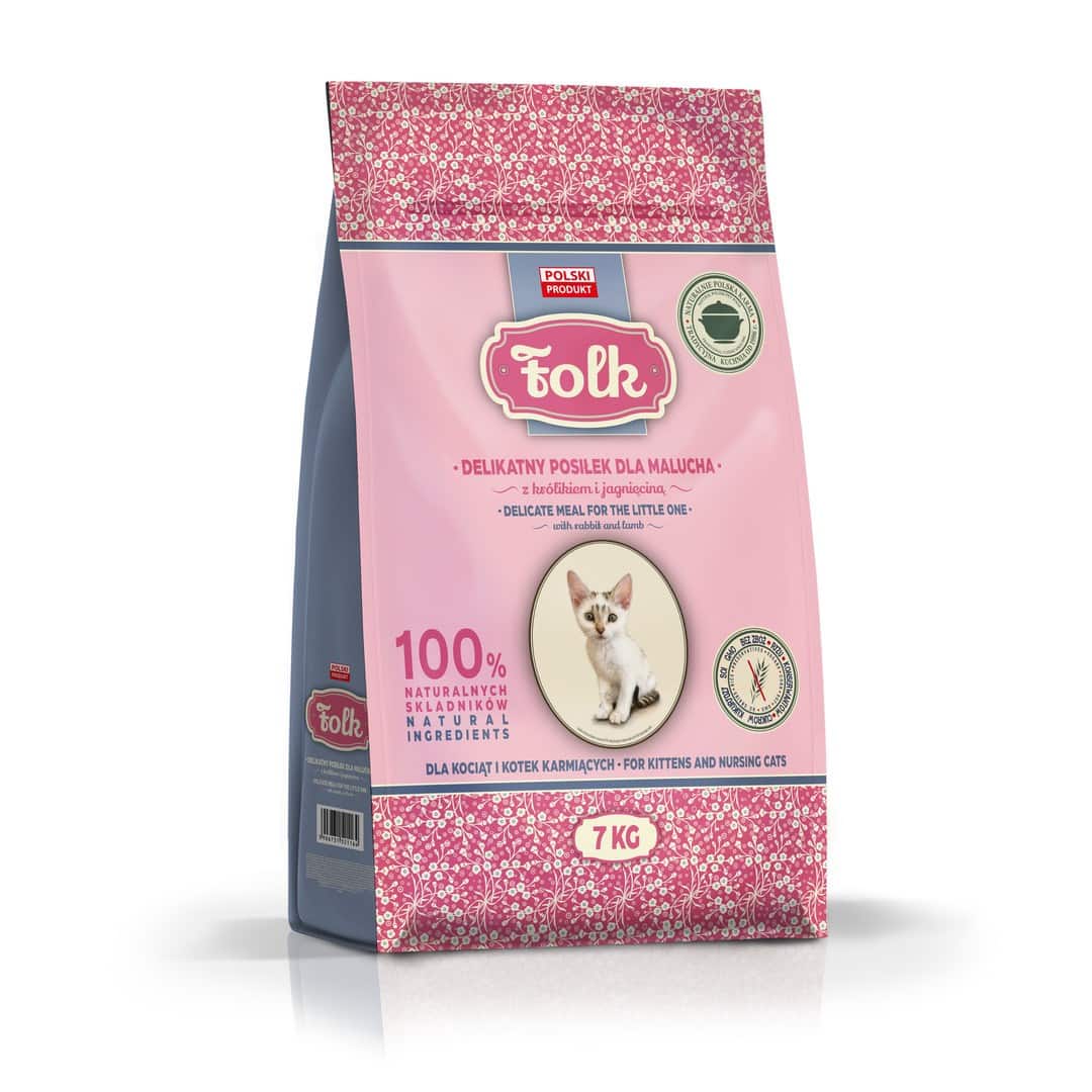 FOLK Delikatny posiłek dla malucha z królikiem i jagnięciną 7kg — zdjęcie 1 z 4