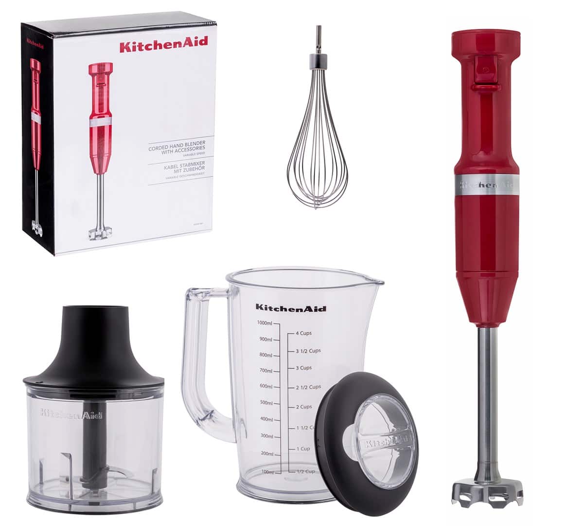 Blender ręczny KitchenAid 5KHBV83EER — zdjęcie 1 z 8