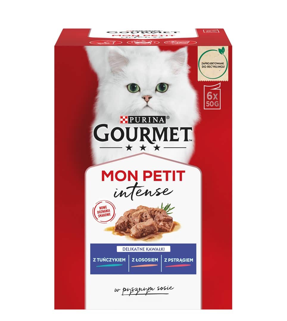 GOURMET Mon Petit Mix Rybny - mokra karma dla kota - 6x50g — zdjęcie 1 z 8