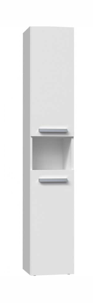 Szafka łazienkowa NEL III 31x30xH174 biel mat — zdjęcie 1 z 7