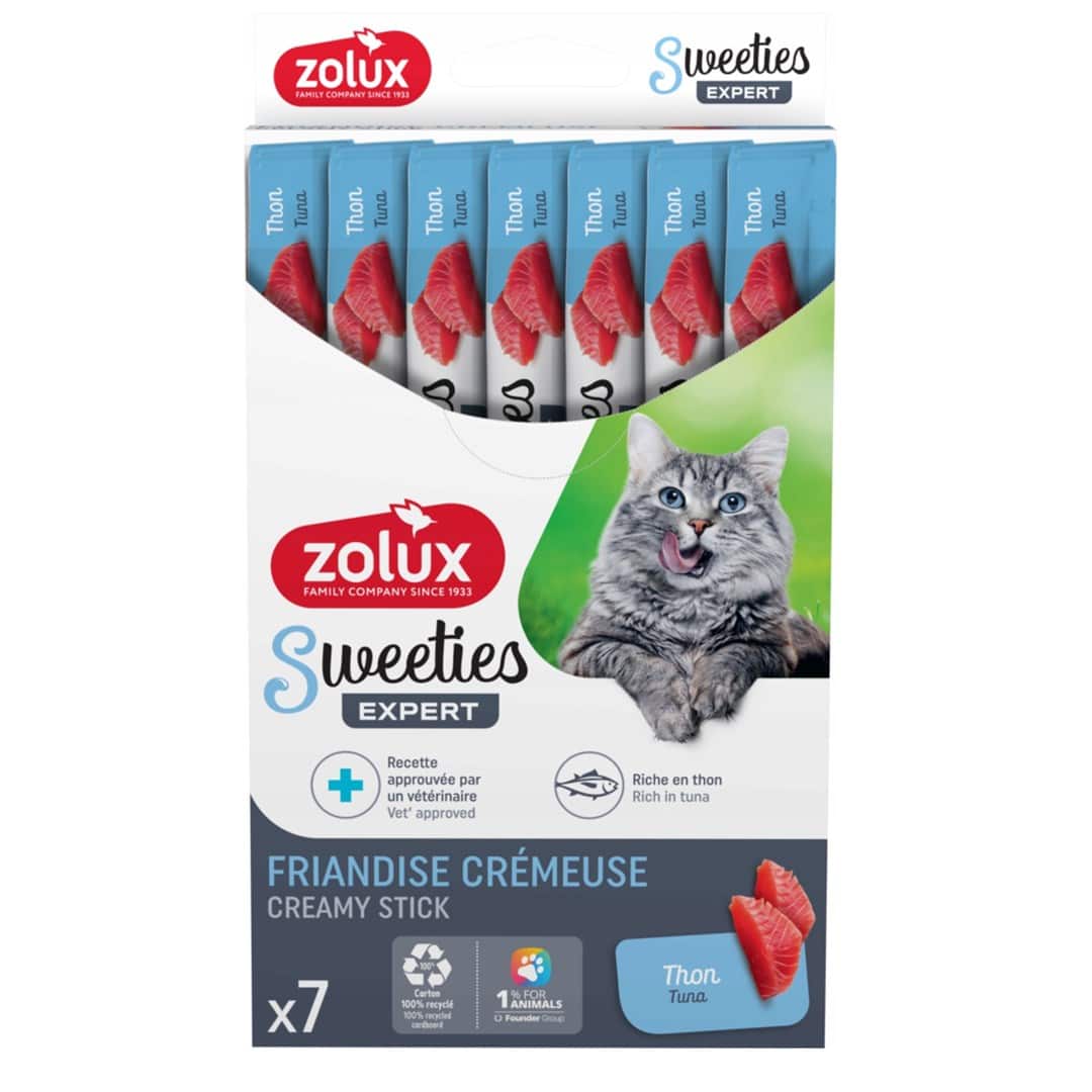 ZOLUX SWEETIES Przysmak kremowy 14g x7