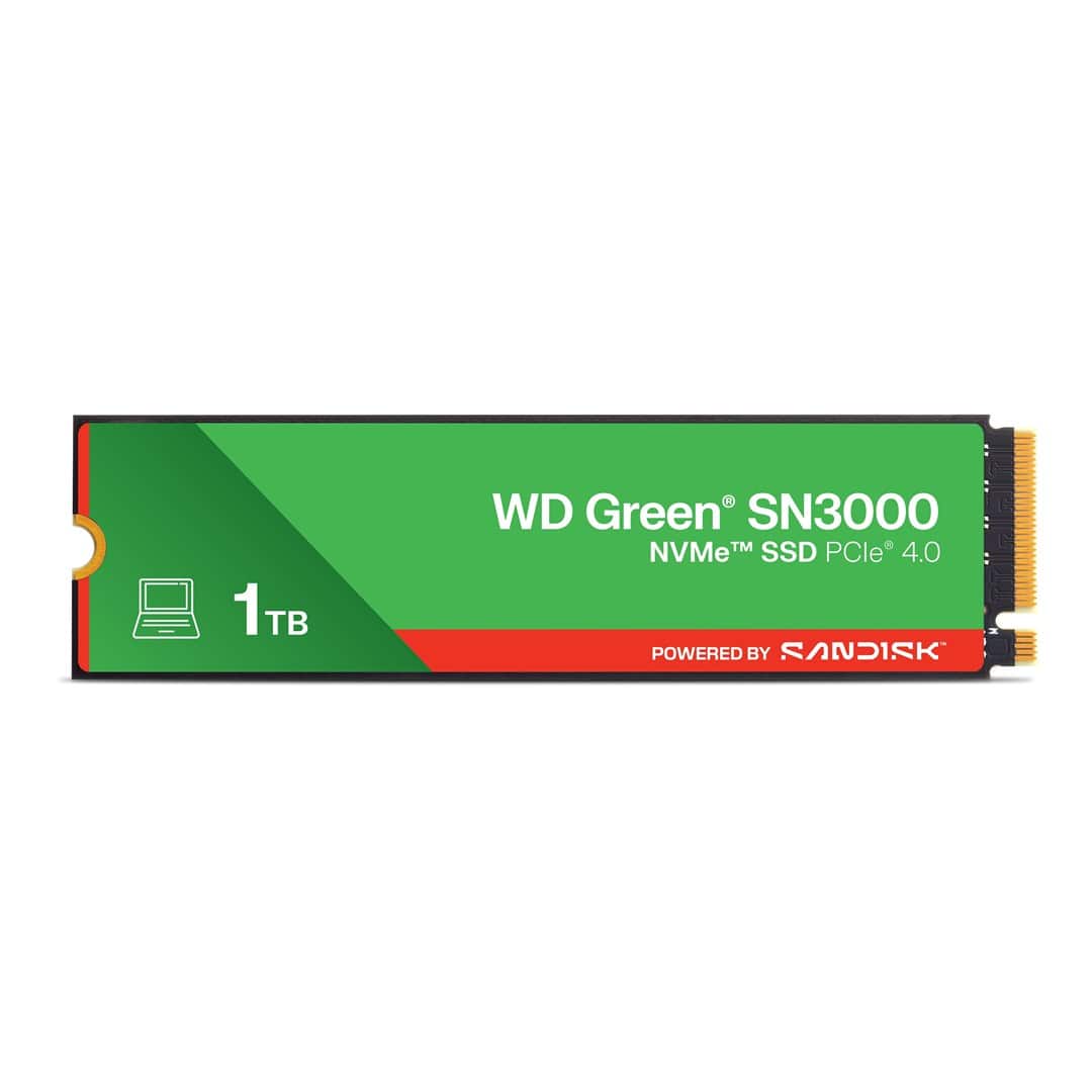 Dysk SSD WD Green SN3000 1TB M.2 NVMe — zdjęcie 1 z 3