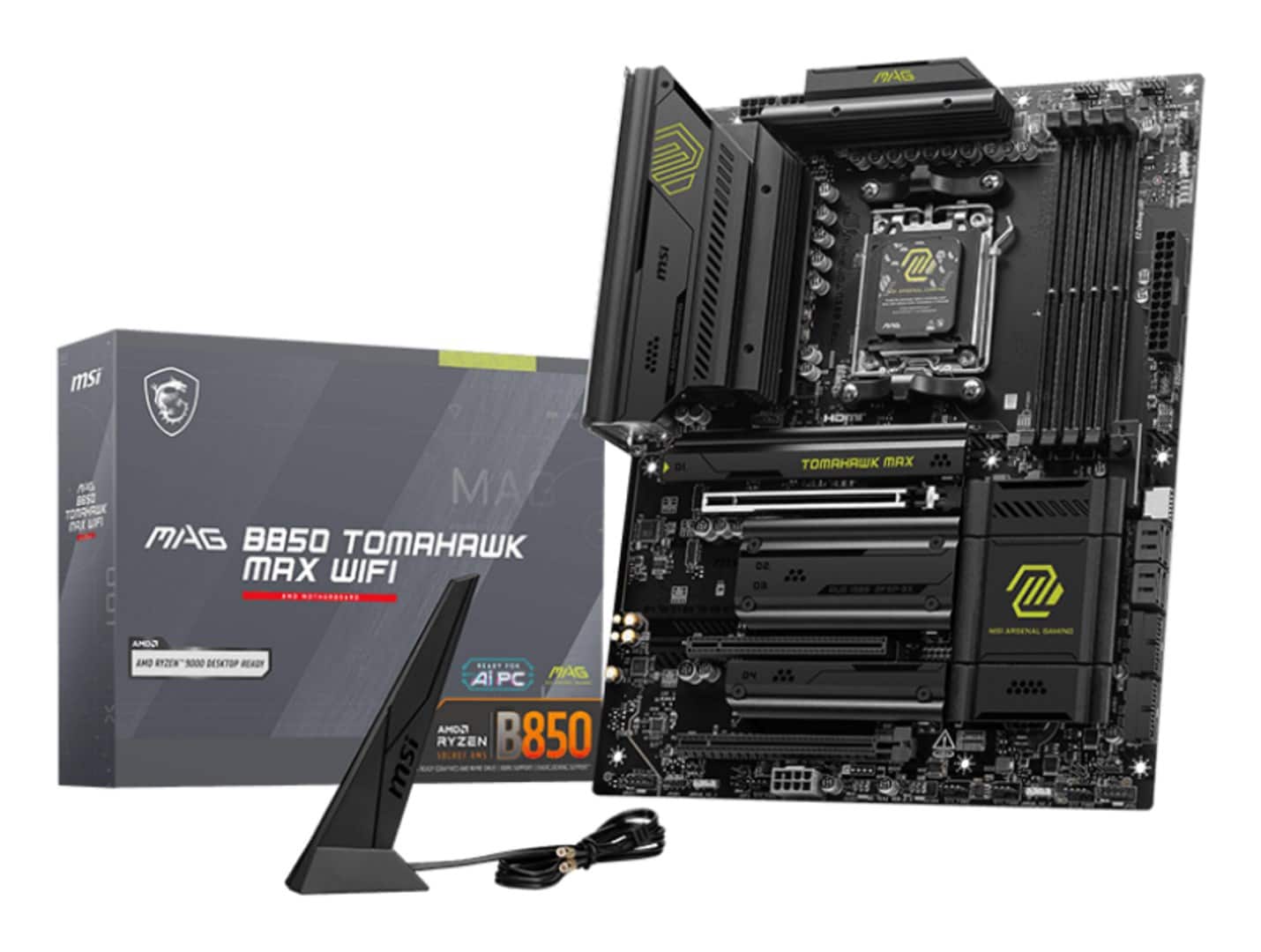 Płyta główna MSI MAG B850 TOMAHAWK MAX WIFI Socket AM5 — zdjęcie 1 z 5