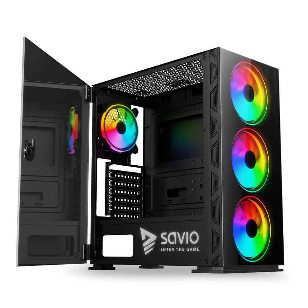 SAVIO Prime X1 ARGB Obudowa PC — zdjęcie 1 z 8