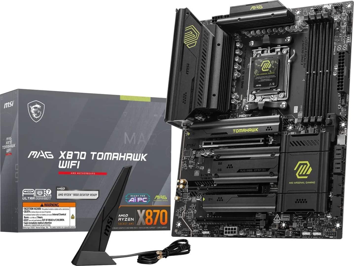 Płyta główna MSI MAG X870 TOMAHAWK WIFI AM5 — zdjęcie 1 z 6