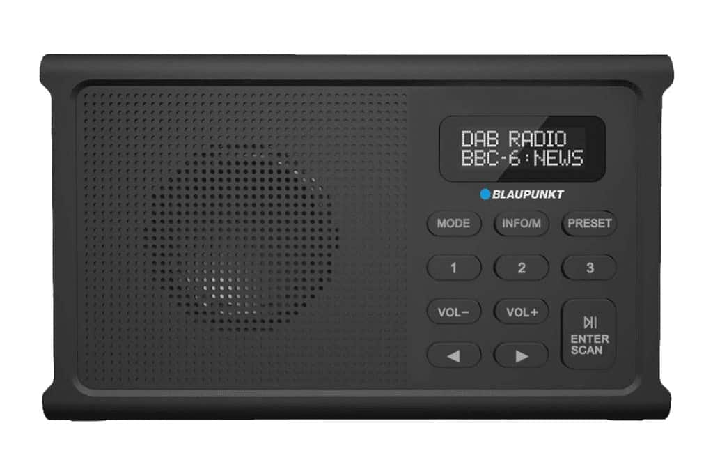 Radio przenośne BLAUPUNKT DAB DR3BK, czarny — zdjęcie 1 z 6