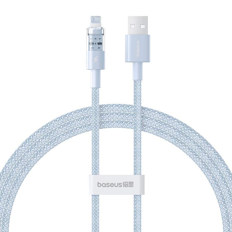 Kabel Baseus Gem 2.4A 1m Niebieski — zdjęcie 1 z 7