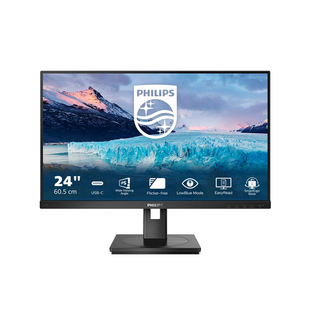 MONITOR PHILIPS LED 23,8" 243S1/00 — zdjęcie 1 z 8