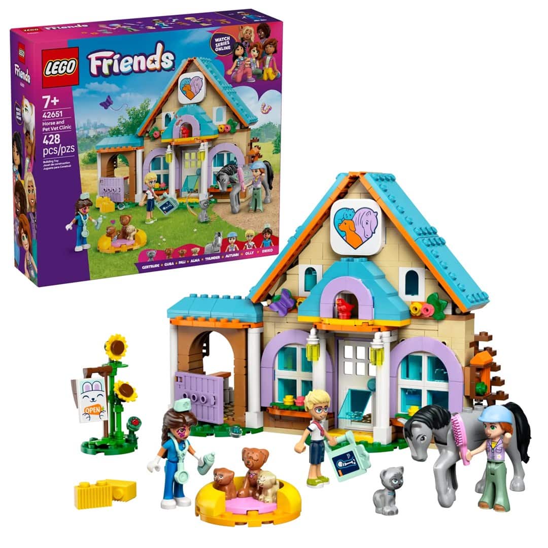 LEGO FRIENDS 42651 Koń i lecznica dla zwierząt — zdjęcie 1 z 8
