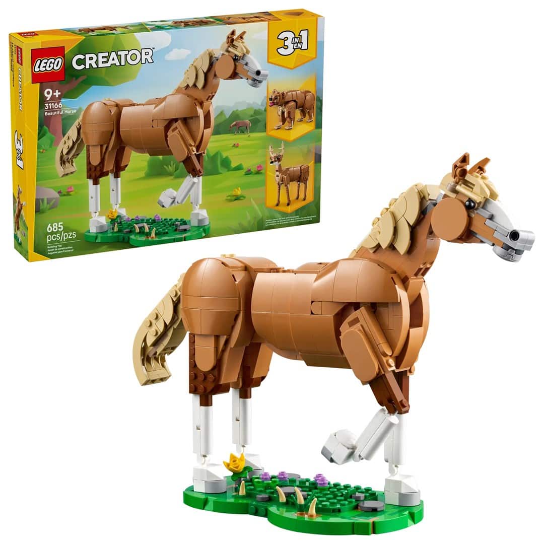LEGO Creator 3w1 31166 - Piękny koń — zdjęcie 1 z 8