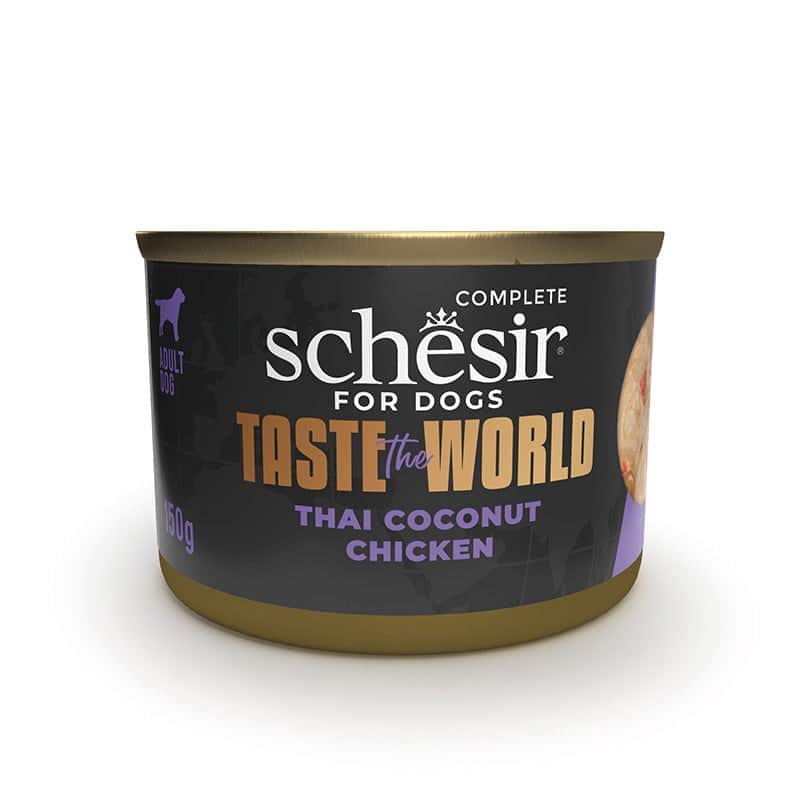 SCHESIR Adult TASTE THE WORLD Kurczak THAI COCONUT 150g — zdjęcie 1 z 2