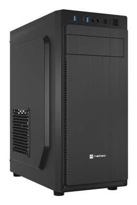 NATEC PC CASE ARACANTA MIDI TOWER - Czarna Obudowa — zdjęcie 1 z 8