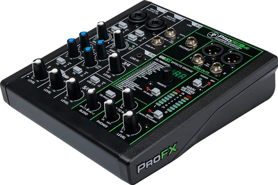Mackie ProFX6v3 - Mikser analogowy z USB Type-C — zdjęcie 1 z 5