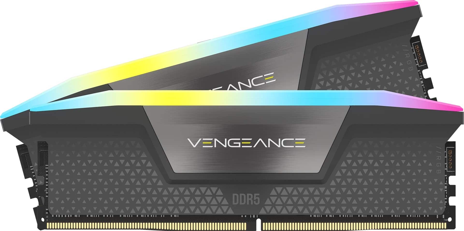 Corsair VENGEANCE RGB 32GB (2x16GB) DDR5 6000Mhz CL36 AMD EXPO & Intel XMP — zdjęcie 1 z 5