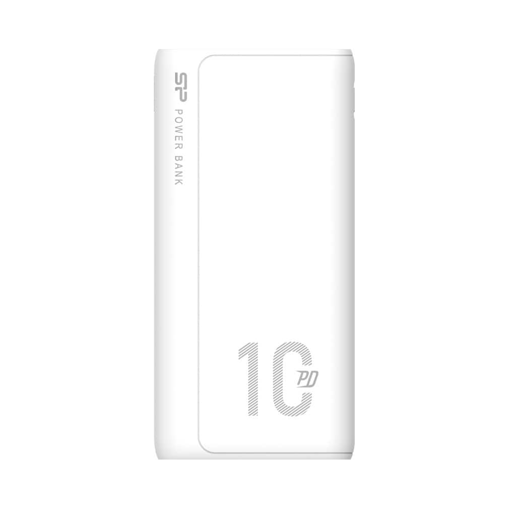 Powerbank Silicon Power QP15 10000mAh QC3.0+PD 2xUSB A, 1x mUSB + 1x USB C, biały — zdjęcie 1 z 4