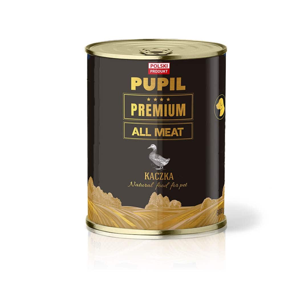 PUPIL PREMIUM Gold Kaczka karma mokra dla psa 800g — zdjęcie 1 z 6