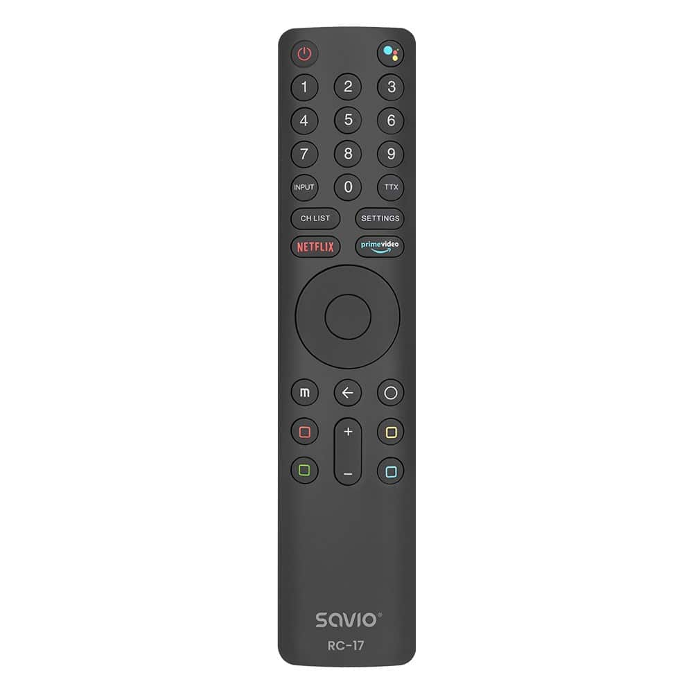 SAVIO PILOT UNIWERSALNY/ZAMIENNIK DO XIAOMI TV, SMART TV RC-17 — zdjęcie 1 z 4