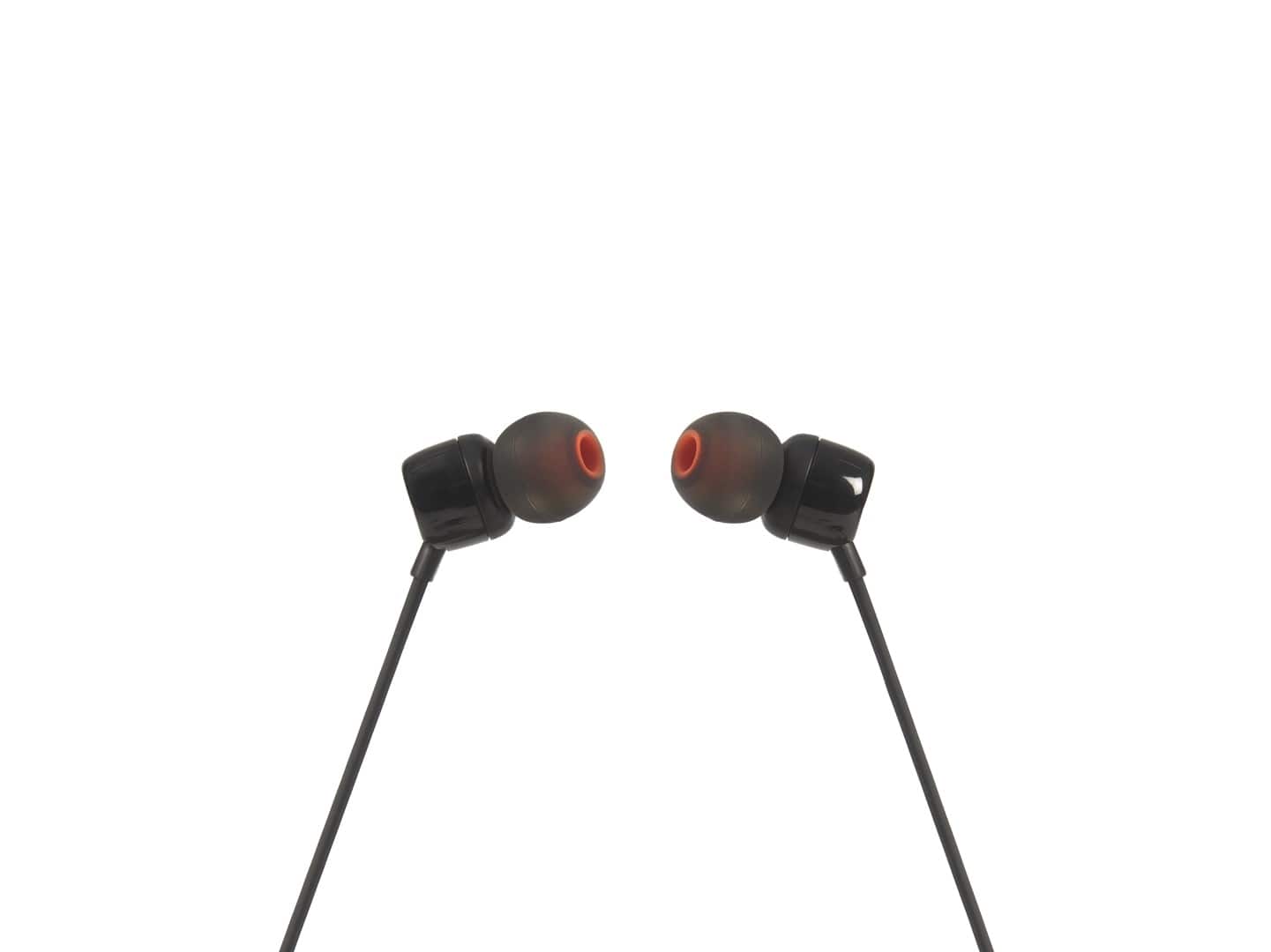 Słuchawki JBL T110 Czarny - Stereofoniczny — zdjęcie 1 z 5