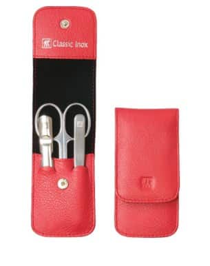 Zestaw do manicure ZWILLING 97732-503-0 Classic Inox – skórzane etui, 3 elementy