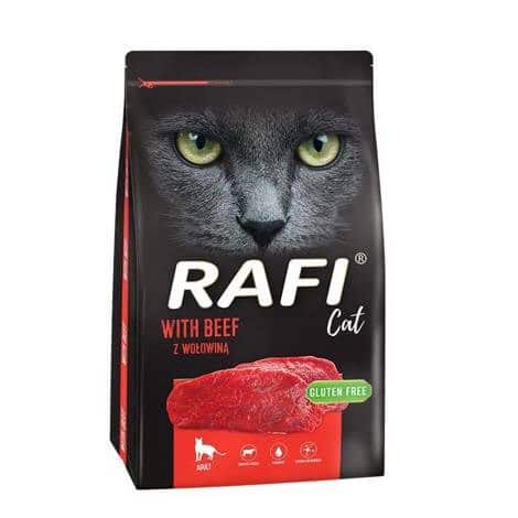 DOLINA NOTECI Rafi Cat z wołowiną - sucha karma 7 kg
