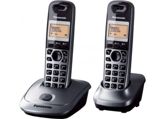 Telefon bezprzewodowy Panasonic KX-TG 2512 Czarny