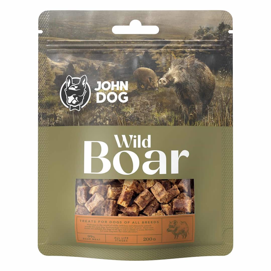 JOHN DOG Wild BOAR/DZIK 200g- przysmak — zdjęcie 1 z 2