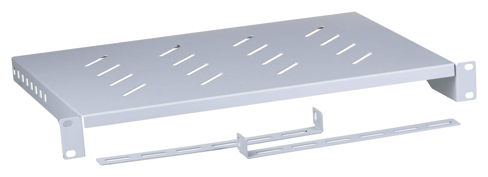 LANBERG PÓŁKA DO SZAFY 600MM SZARA — zdjęcie 1 z 8