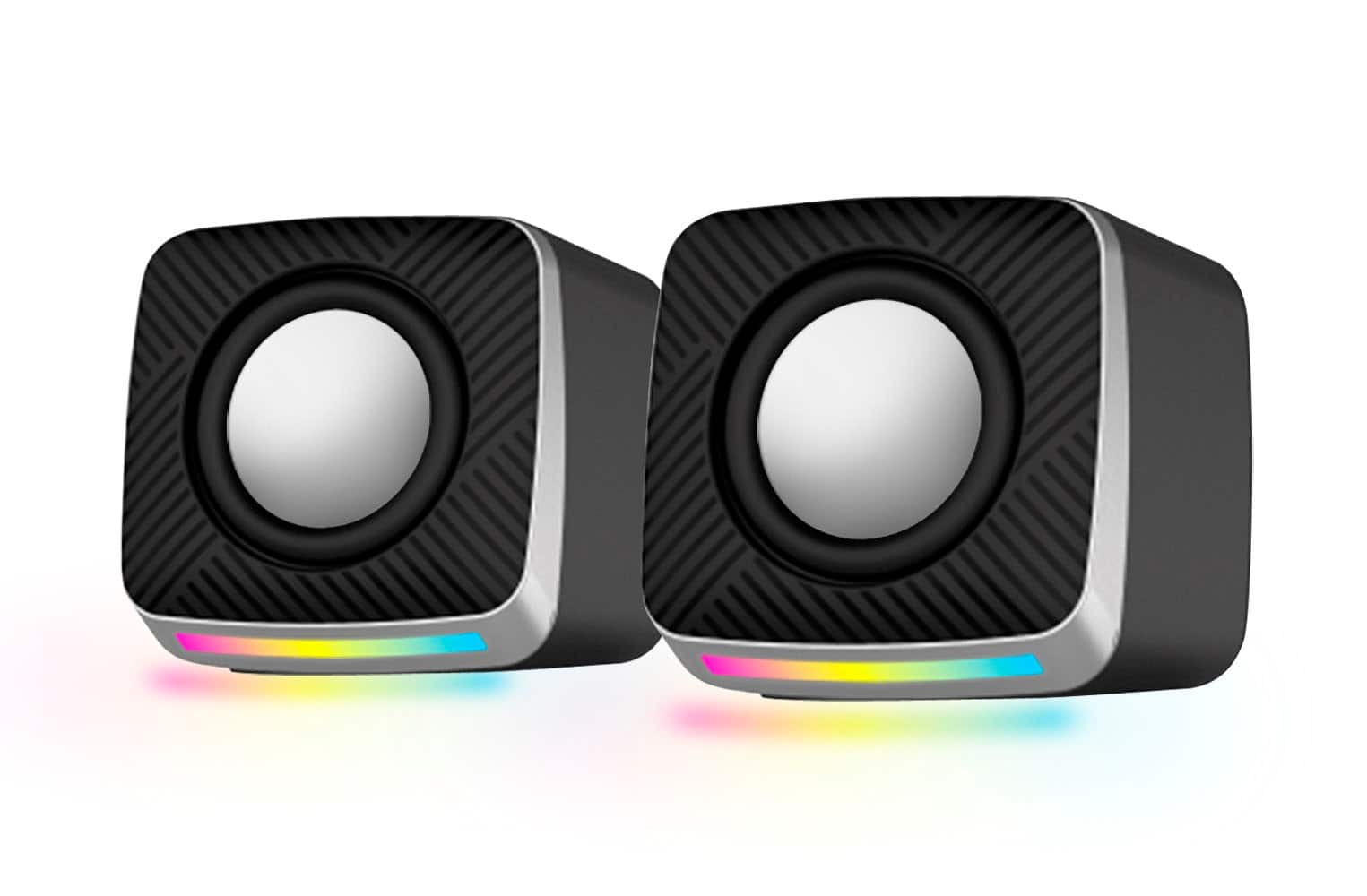 ESPERANZA GŁOŚNIKI 2.0 USB LED RAINBOW EGS108 — zdjęcie 1 z 6