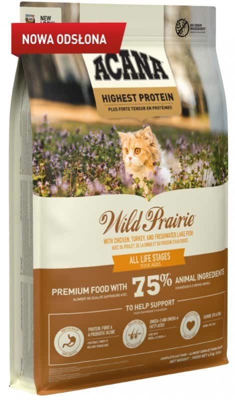 ACANA Wild Prairie Cat - Sucha Karma 4,5 kg — zdjęcie 1 z 3