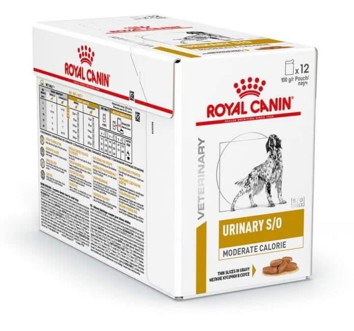 ROYAL CANIN Urinary SO Moderate Calorie - karma dla psów 12 x 100g — zdjęcie 1 z 2