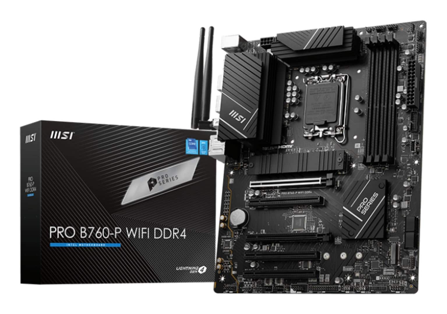 Płyta główna MSI PRO B760-P WIFI DDR4 — zdjęcie 1 z 5