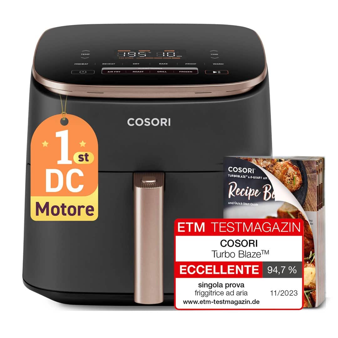 Frytownica 6L Cosori Airfryer TurboBlaze Chef Edition CAF-DC602-KEUR — zdjęcie 1 z 7