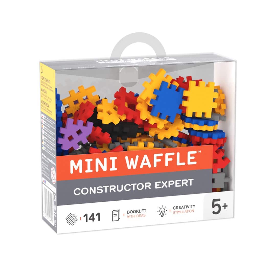 MARIOINEX Klocki Mini Waffle Konstruktor Expert, 141 elementów — zdjęcie 1 z 6