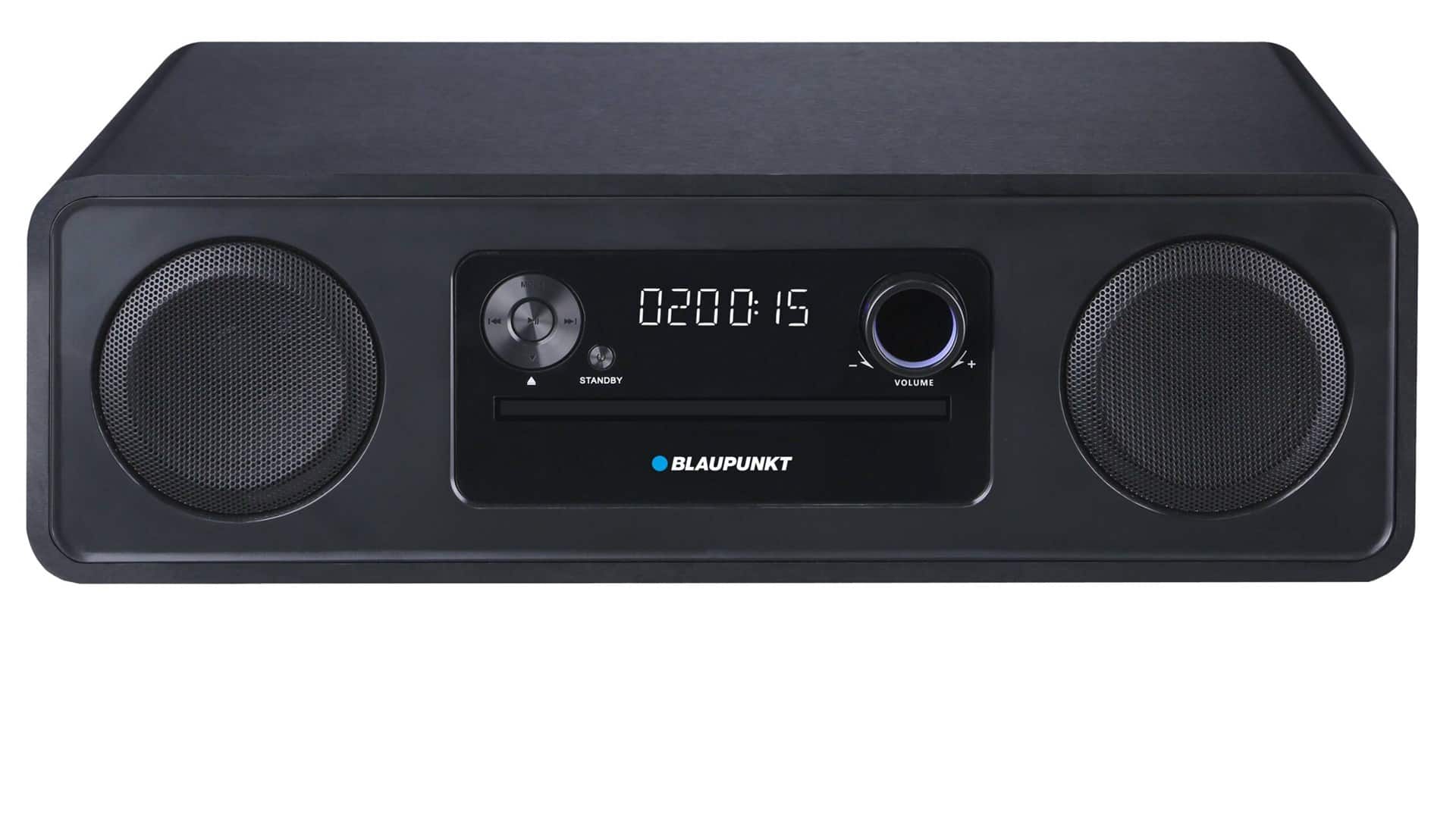 Mikrowieża Blaupunkt MS20BK (Bluetooth, odtwarzaczem CD/USB i radiem FM) — zdjęcie 1 z 2